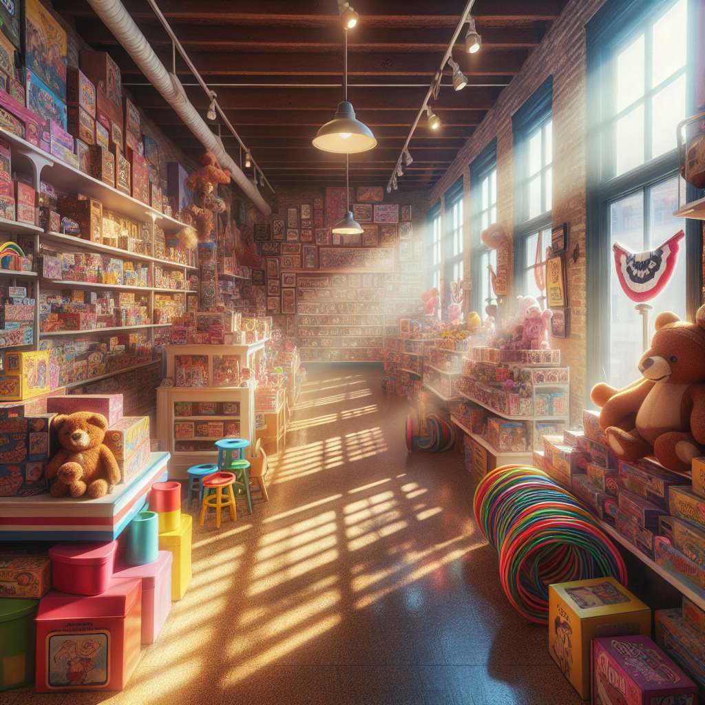 "Flashback Favorites: Iconic Toys and Games from America’s Past"