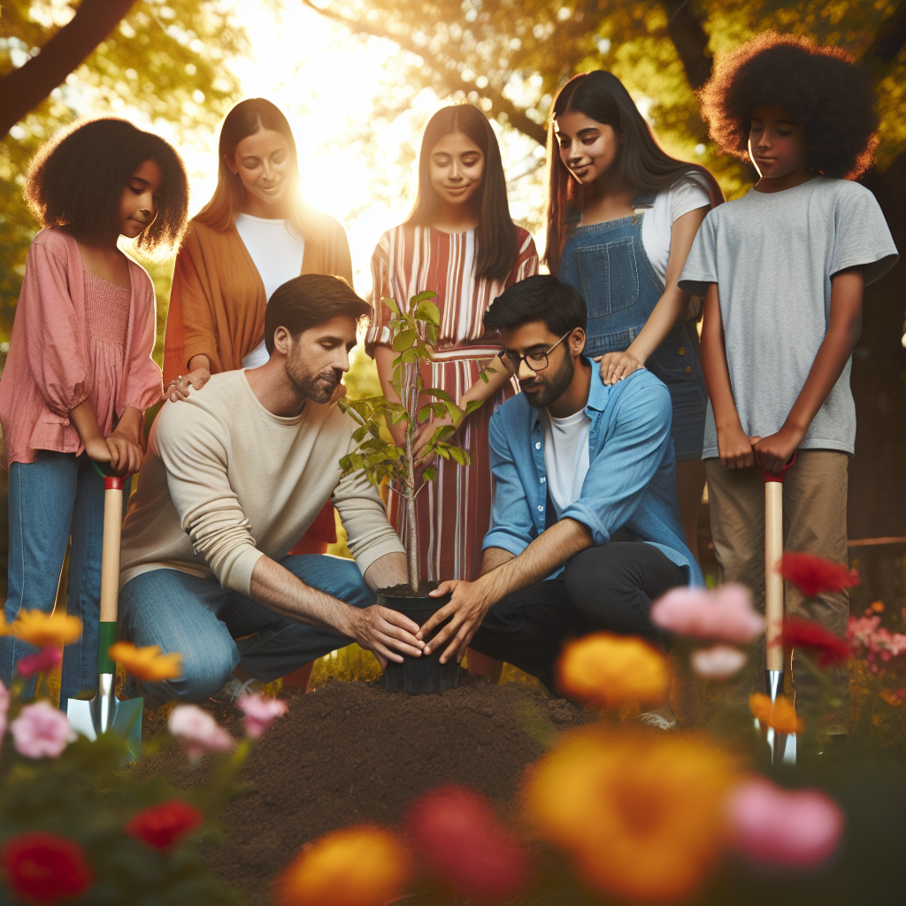 Plant a Tree or Flowers