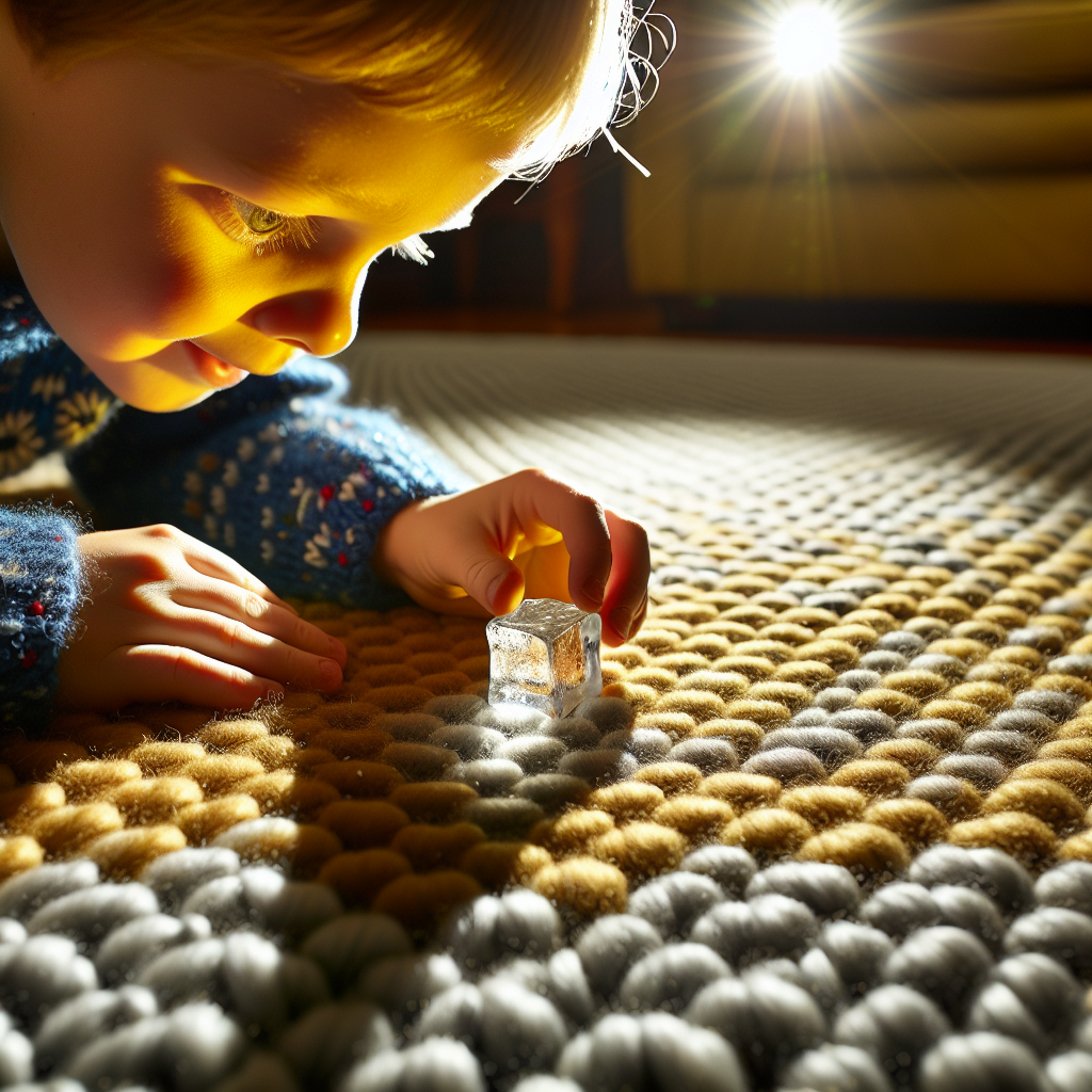 **Ice Cube Carpet Lift**