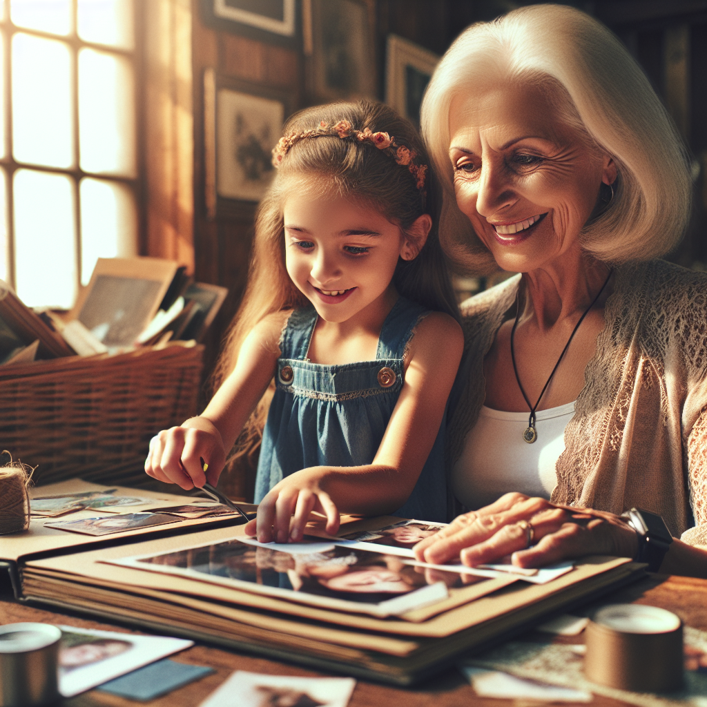 Crafting Family Scrapbooks